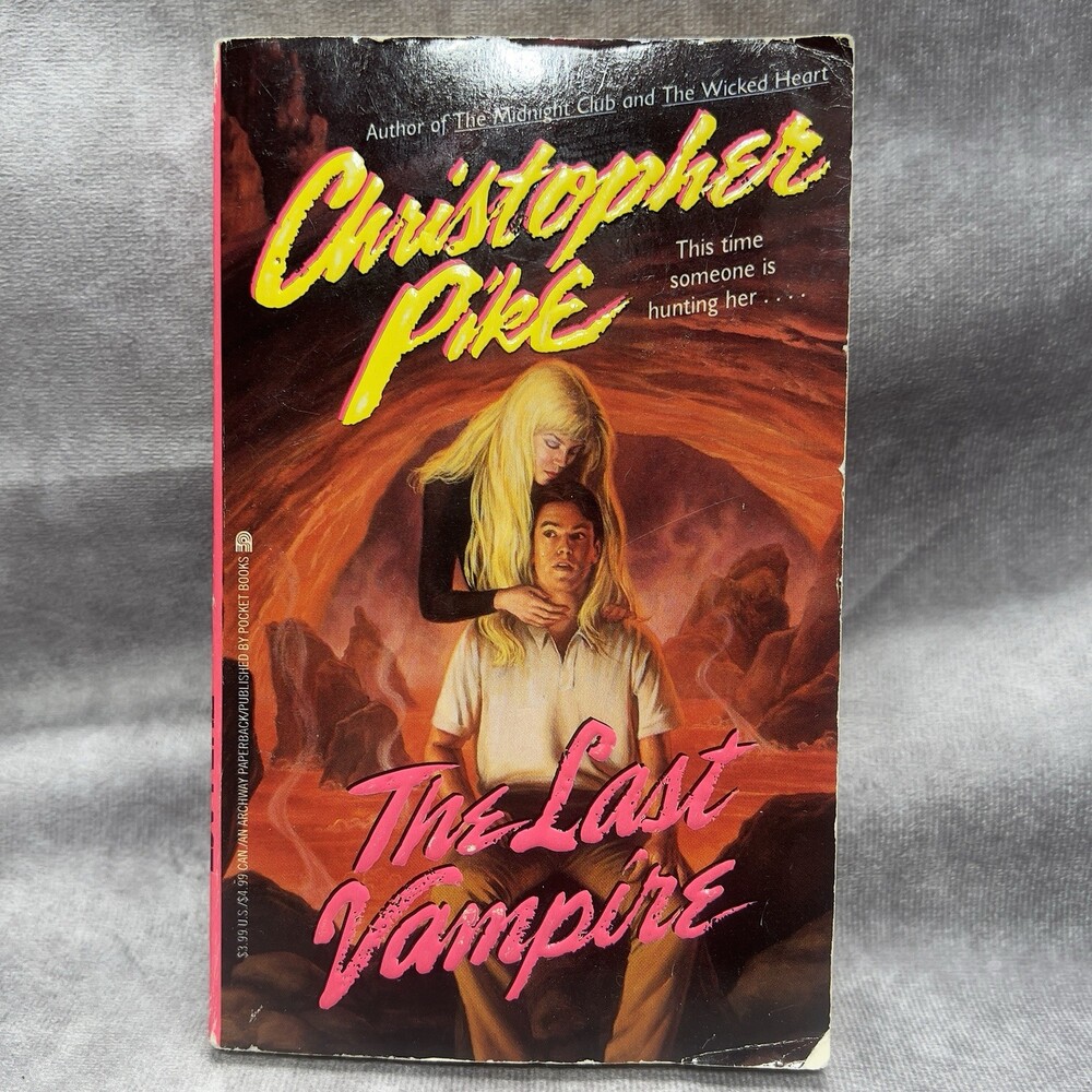 The Last Vampire Christopher Pike 1994 1st Printing Archway Paperback Vintage YA